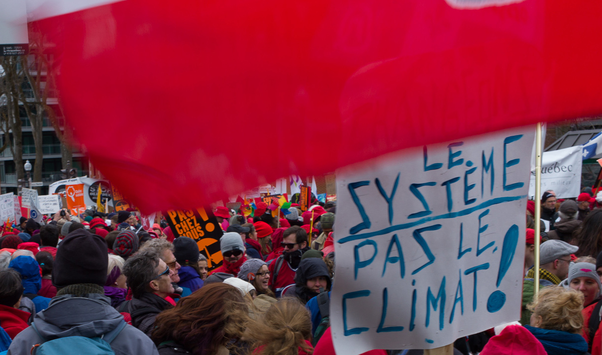 Le système, pas le climat